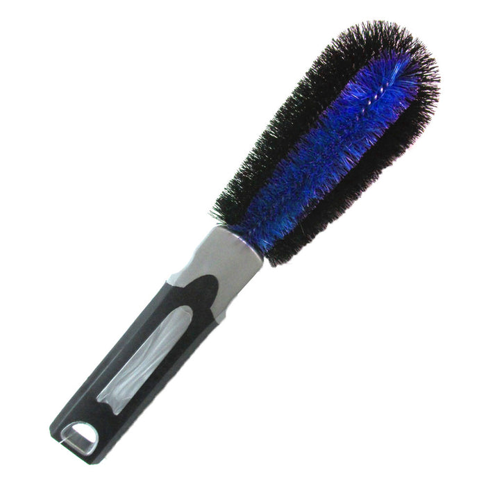 1 Car Wash Brush Wheel and Fender Brush Handle Tire Cleaner Car Detailing 11Inch
