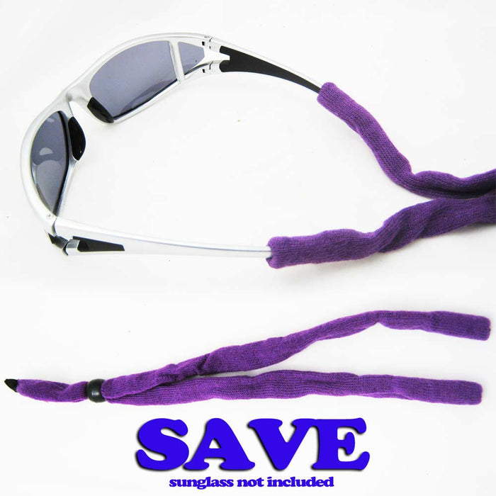 New Sunglass Neck Strap Eyeglass Cord Lanyard String Holder Sports Cycling Purpl