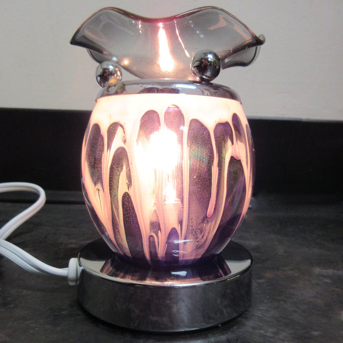 Electric Scented Oil Warmer Lamp Tart Wax Burner Bulb Fragrance Diffusers Holder