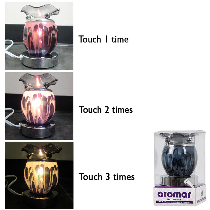 Electric Scented Oil Warmer Lamp Tart Wax Burner Bulb Fragrance Diffusers Holder