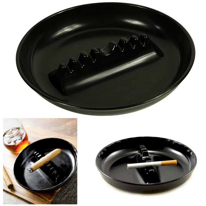 1 PC Melamine Ashtray Vintage Style 7" Home Bar Restaurant Cigarette Cigar Holder
