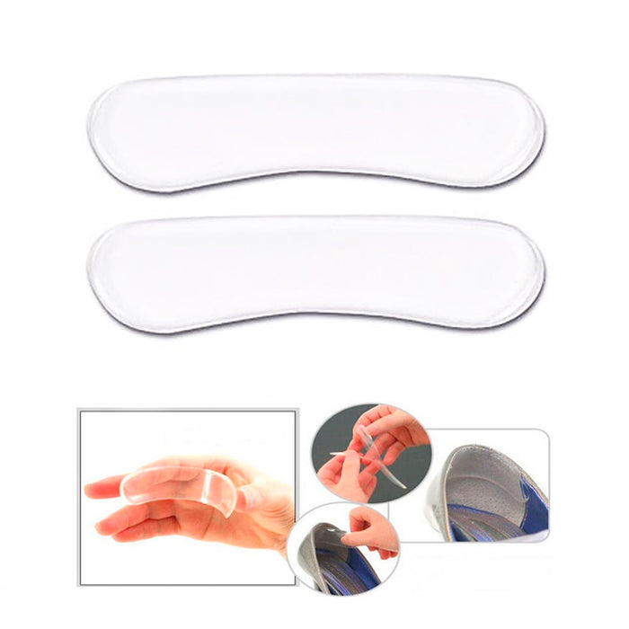 3 Pair Silica Gel Shoe Insoles Cushions High Heel Inserts Foot Care Comfort Pads