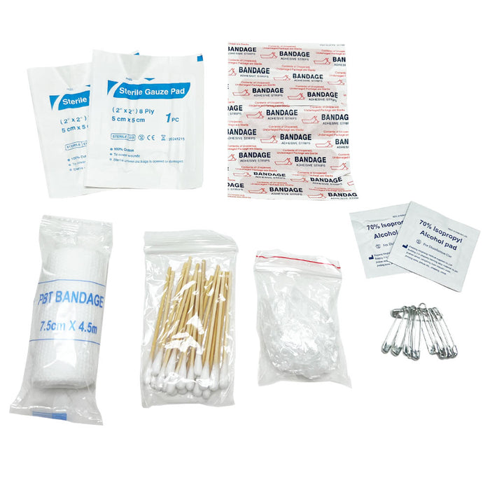 36 Pc First Aid Emergency Kit Camping Hiking Home Travel All Purpose Medial Set