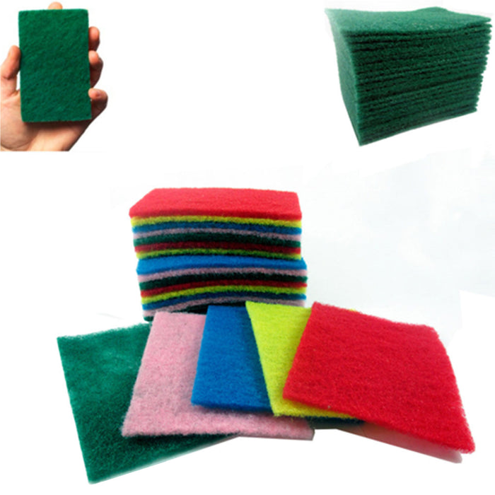 60 Ct Scouring Pads Medium Duty Home Kitchen Scour Scrub Cleanning Pad Wholesale