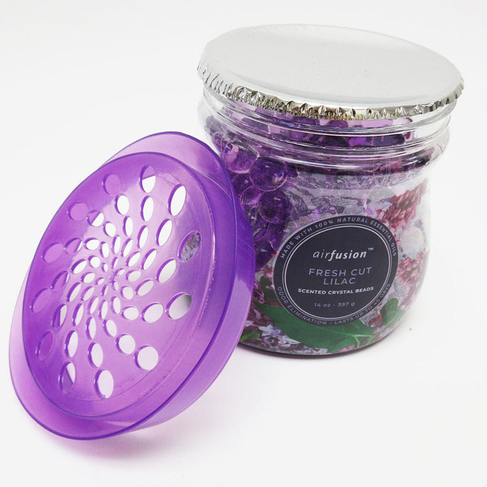 2 Fresh Lilac Scent Odor Eliminator Gel Beads Air Freshener Eliminates Odor 14oz