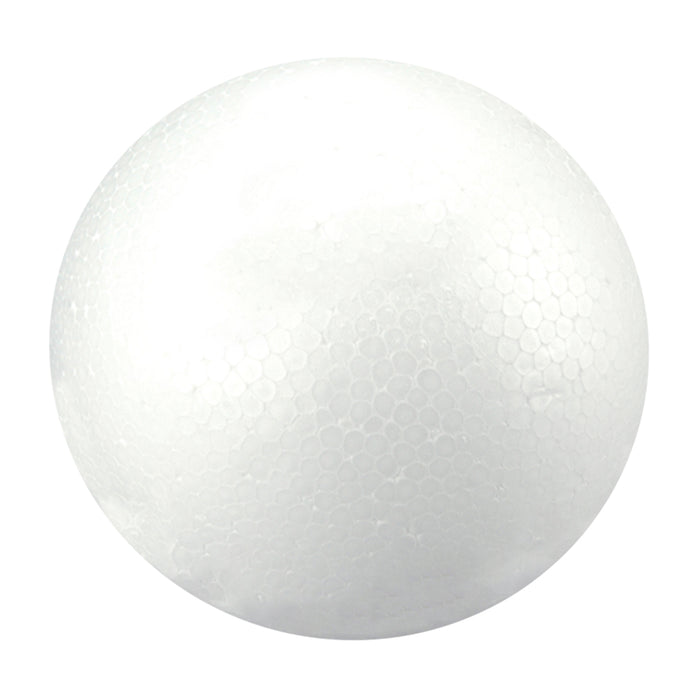 8 Pack 3" Smooth White Craft Foam Balls Round Styro DIY Art School Project Decor
