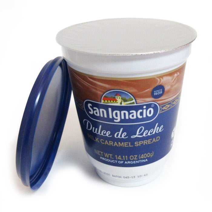 2 Jars SAN IGNACIO Dulce de Leche Clasico 14.11 oz Argentina Milk Caramel Spread