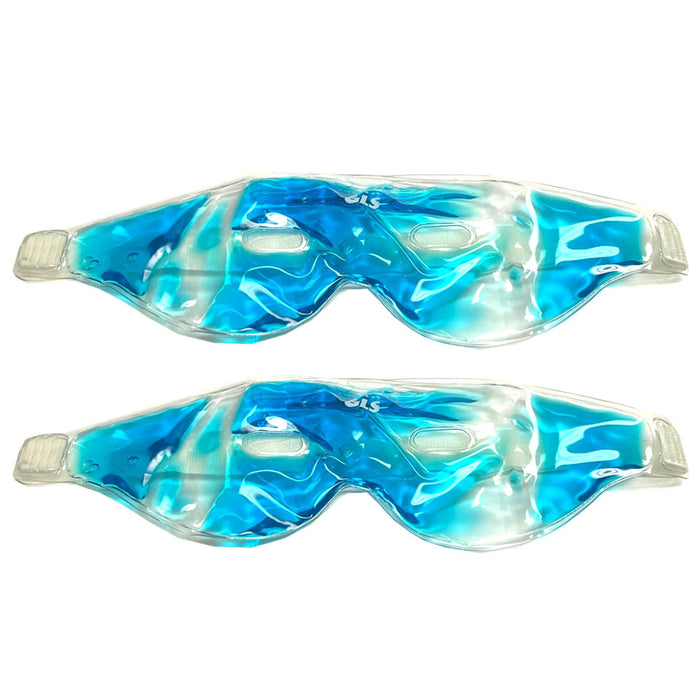 2 Pack Eye Head Gel Mask Hot Cold Compress Therapy Relief Stressed Puffy Eyes