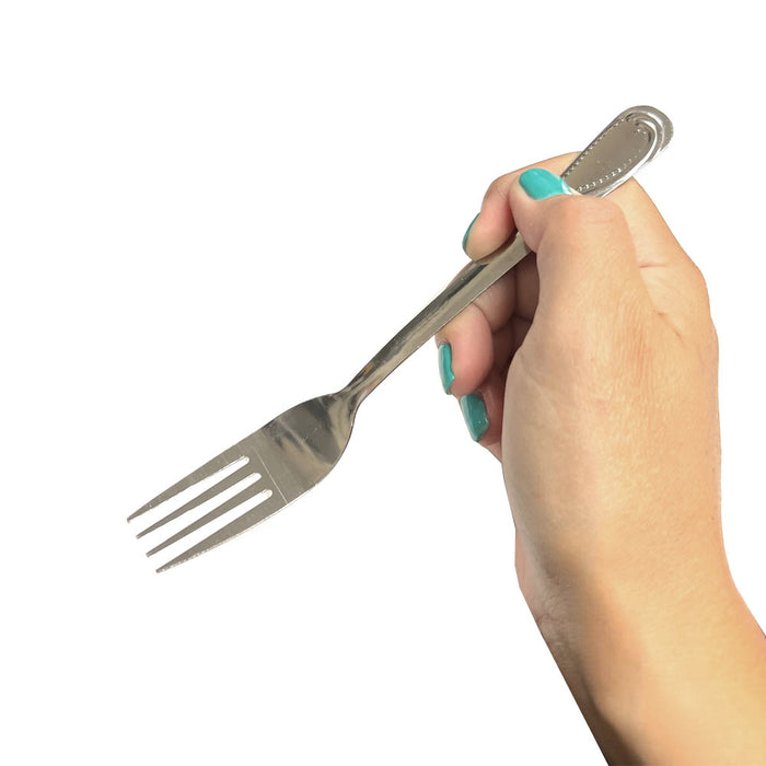 12 Pack Stainless Steel Silverware Forks Table Flatware Set Cutlery Heavy Duty