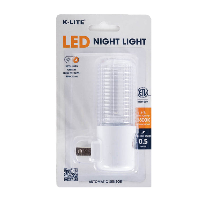 6 Pc Plug in Night Light LED Nightlight Dusk to Dawn Sensor Kids Nursery Bedroom