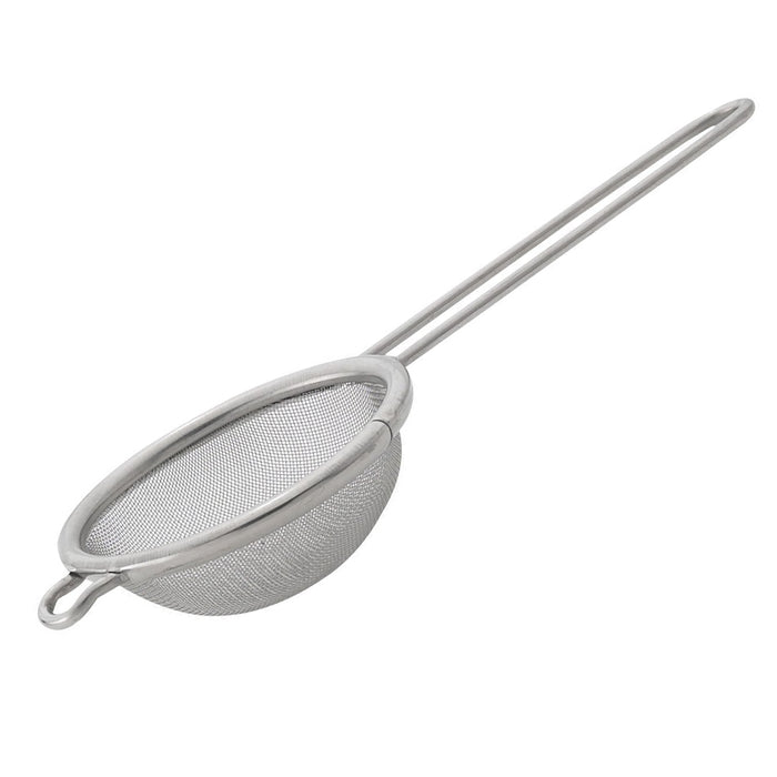 3Pc Mini Strainers Mesh W/ Handle Flour Sifter Sieve Colander Sizes Kitchen Tool