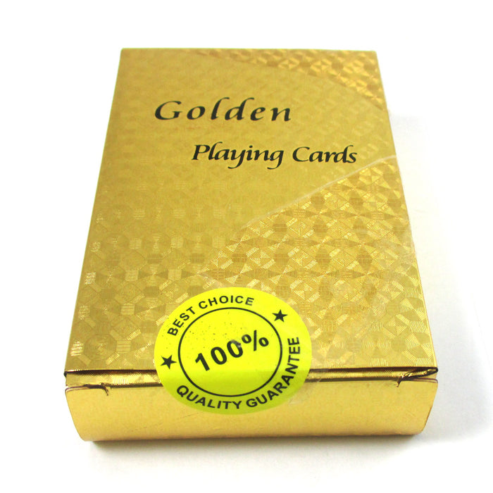 Playing Cards 24k Gold Foil Plated Card Deck Poker Spades US Dollar High Quality