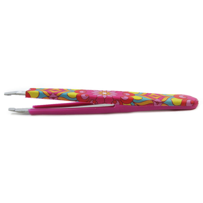 1 Premium Tweezers Eyebrow Slanted Precision Tip Beauty Hair Remover Makeup Tool
