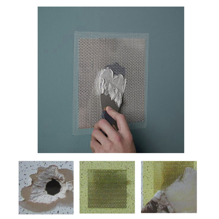 5 Pc Wall Repair Patch Fix Drywall Hole Ceiling Plaster Damage Metal Mesh 3.93"