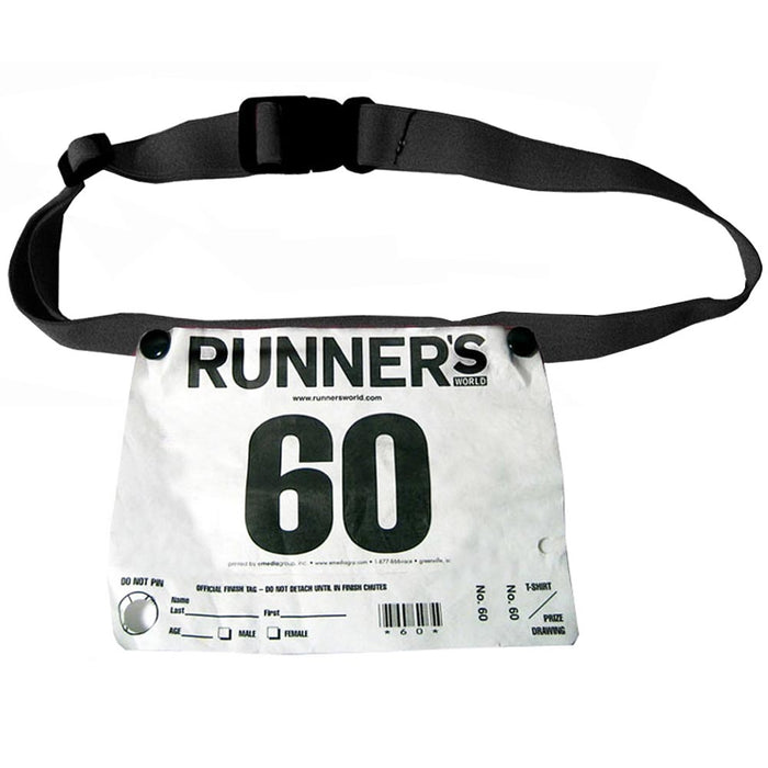 100 Pc Triathlon Running Race Number Belt Fully Adjustable Marathon Waist strap