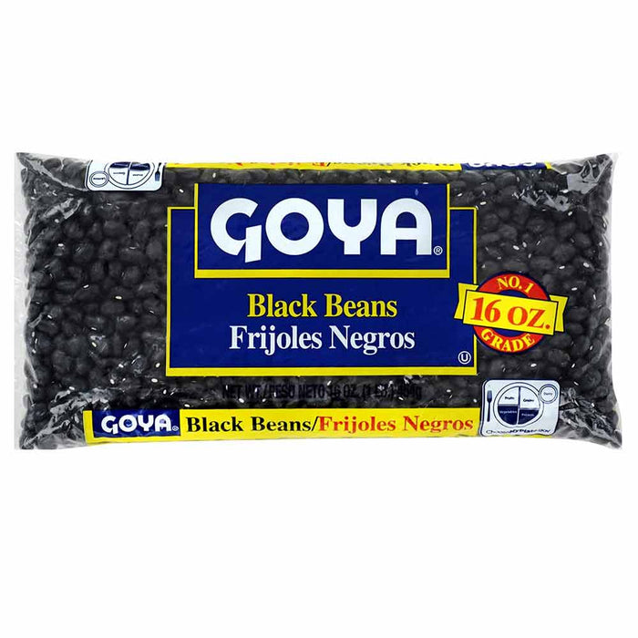 4 Packs Goya Foods Black Beans Dry Frijoles Negros Rich Protein Fiber 64 Ounce