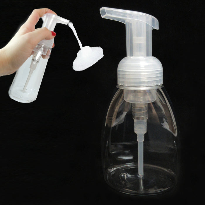 Clear Empty Plastic Foamer Hand Soap Dispenser Foam Pump Bottle 296 ml 10 oz New