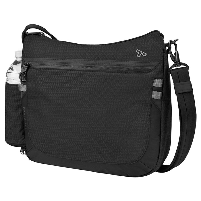 Travelon Crossbody Bag Anti-Theft Active Medium Black RFID Blocking Adjustable