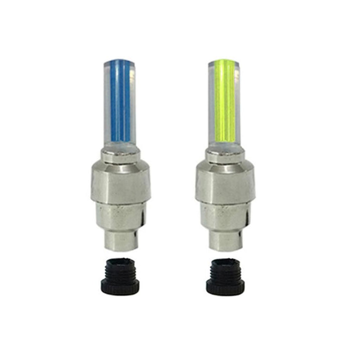 2 Bike Wheel Lights Brighter Visible Fun Colors Style Safety Cycling Tire Lights