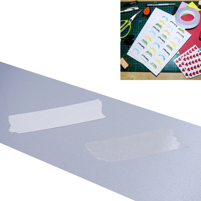 6 Rolls Double Sided Mounting Tape Strong Adhesive Transparent Clear 108 FT X 1"