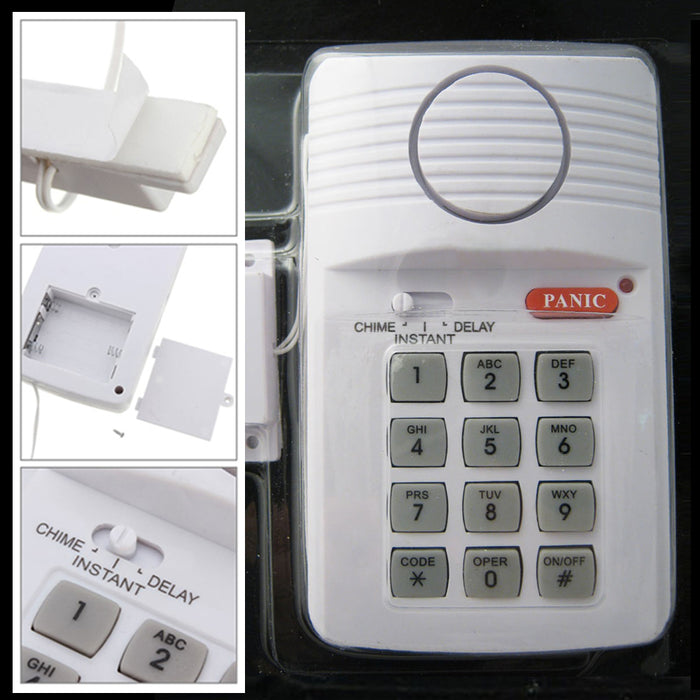 Alarm Wireless Motion Detector Sensor Door Chimes Home Security System Office
