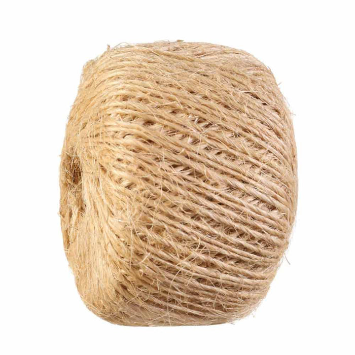 560 Feet Natural Jute Twine String Rope Roll Ball Refill Hobby Craft Scrapbook