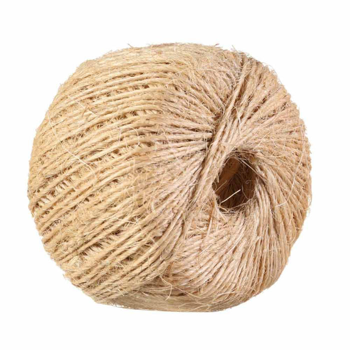 560 Feet Natural Jute Twine String Rope Roll Ball Refill Hobby Craft Scrapbook