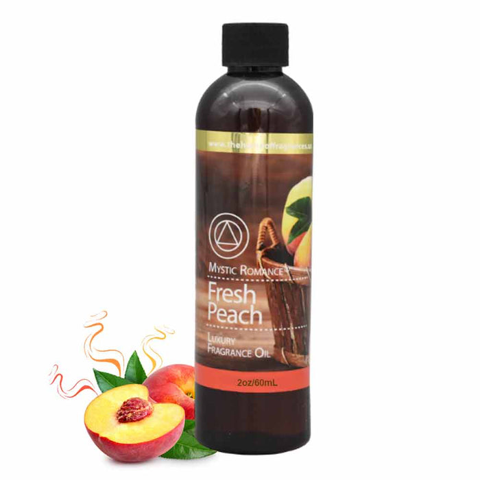 Luxury Fragrance Oil Fresh Peach Scent Aromatherapy Air Diffuser Aroma 60mL New