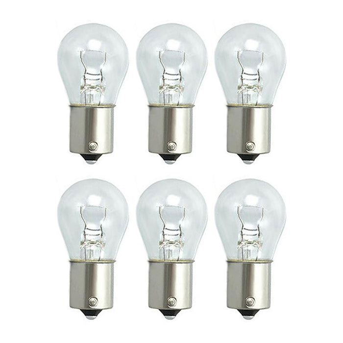 6 Piece Automotive Lighting Bulb Car 1156 12V 21W Brake Stop Indicator Tail Lamp