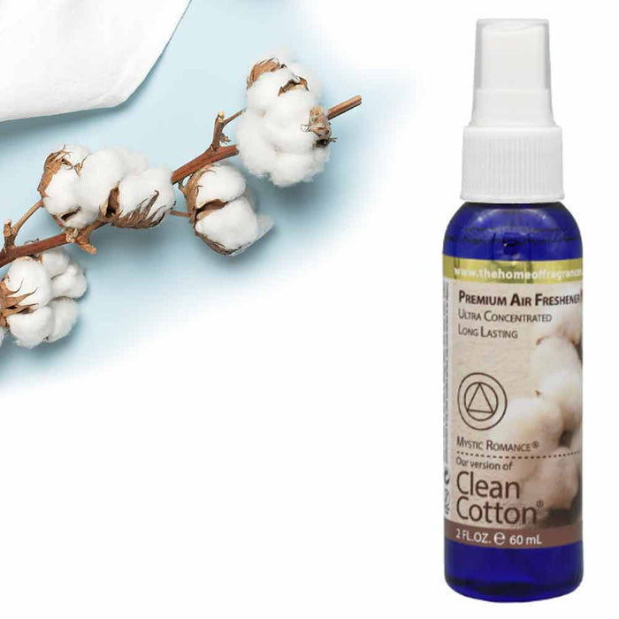 Clean Cotton Air Freshener Spray Concentrated Car Home Office Odor Eliminator
