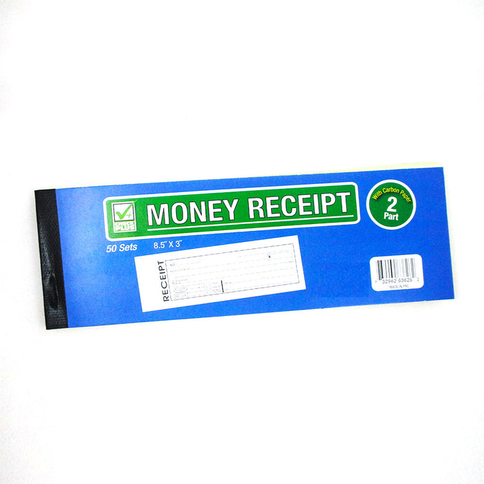 10 Cash Money Rent Receipt Record Book 2 Part 50 Sets Duplicate Copy Carbon New
