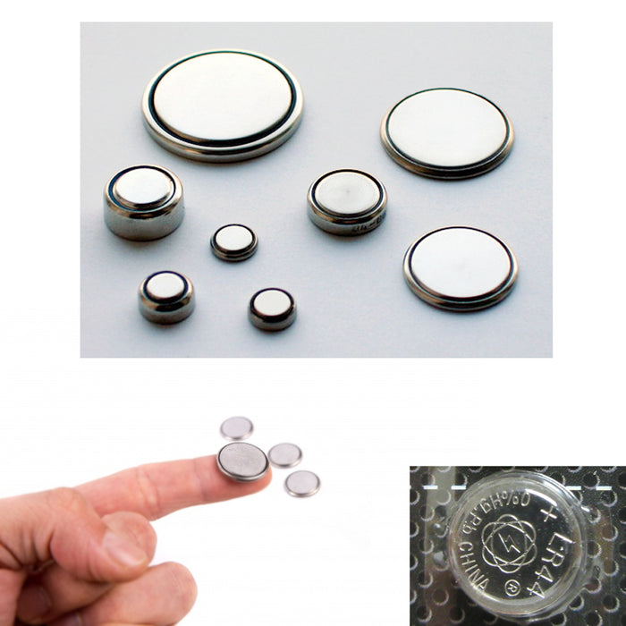 30 Assorted Super Alkaline Button Coin Cell Batteries Fresh Set Watch Calculator