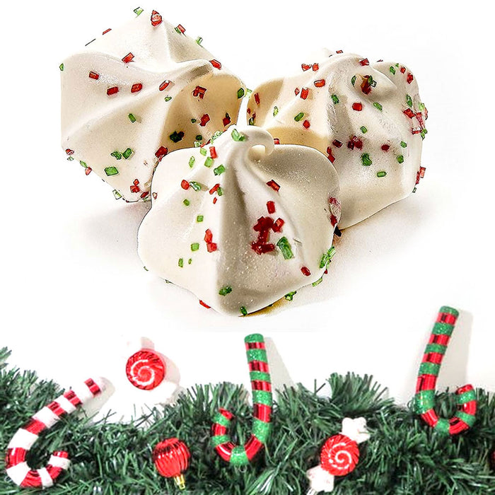 Holiday Vanilla Meringue Cookies Gluten Free Low Fat Pareve Snacks Sweets Treats