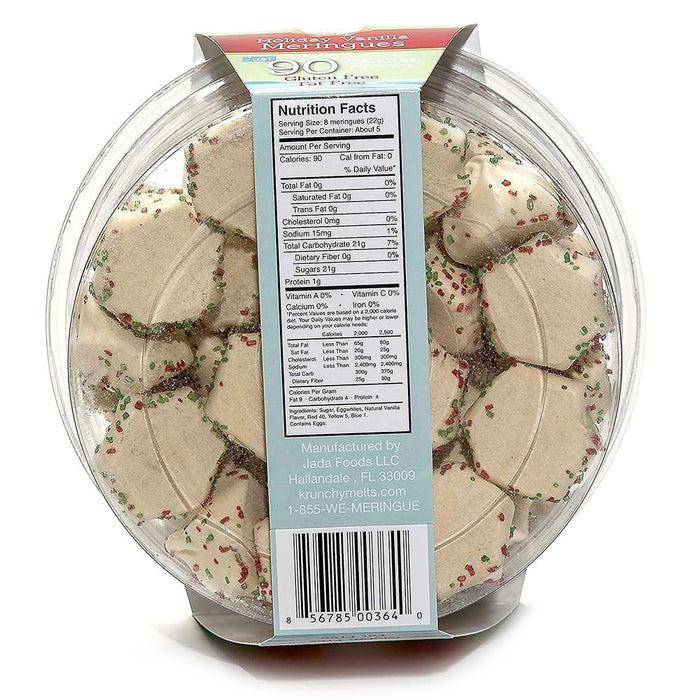 Holiday Vanilla Meringue Cookies Gluten Free Low Fat Pareve Snacks Sweets Treats
