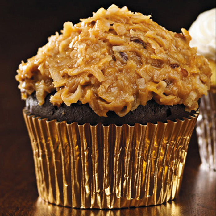 90 Cupcake Muffin Liners Foil Gold Baking Cups Bake Pastry Party Run Standard !!