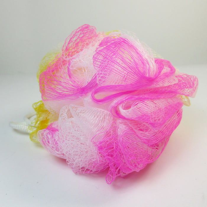 8 Pc Bath Sponge Puff Loofah Exfoliating Body Brush Scrubber Massage Shower Mesh