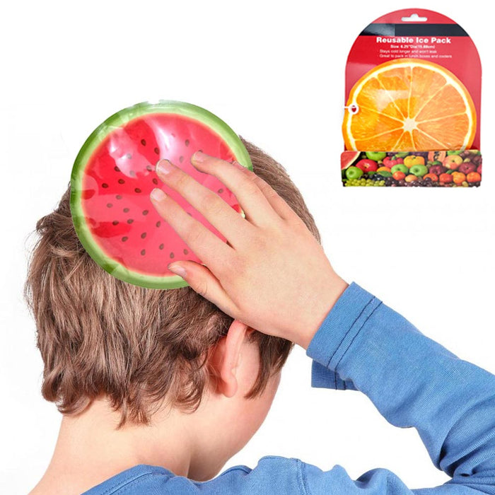 4 Packs Reusable Ice Gel Pack Cooler Lunch Box Pediatric Cold Therapy Kids Care