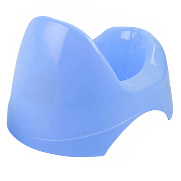 1 Blue Potty Training Seat Infant Toddler Baby Toilet Chair Splashguard Portable