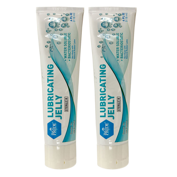 2 Lubricating Jelly Personal Lubricant Natural Lube Water Based Long Lasting 4oz