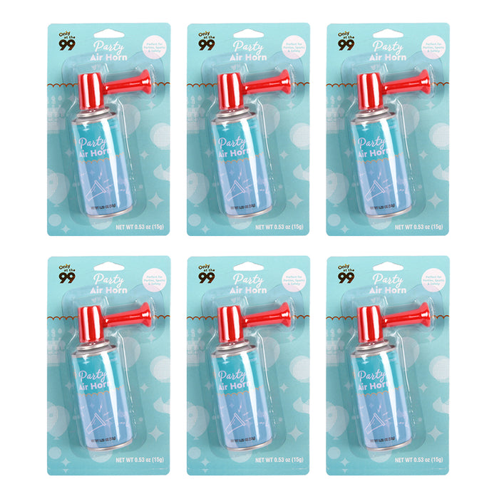 6pc Party Air Horn Pump Loud Noise Maker Camping Safety Sports Signal Emergency