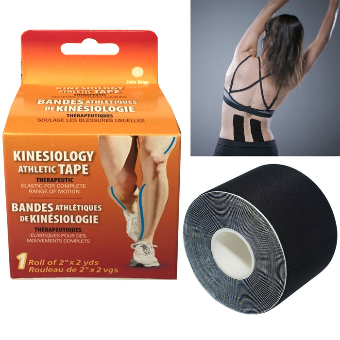 6 Rolls Sports Kinesiology Tape Athletic Adhesive Muscle Therapy Bandage 2yds