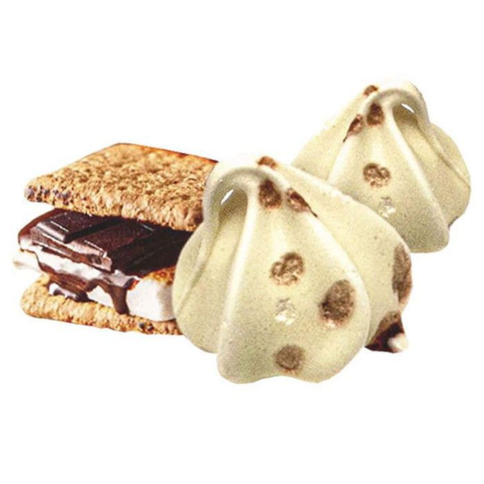 2 Pk Smores Meringue Chocolate Marshmallow Flavor Cookies Fat Gluten Nut Free