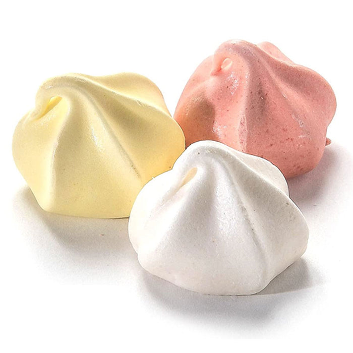 2 Pk Meringues Cookies Rainbow Vanilla Flavor Gluten Fat Free 90 Calories Snacks