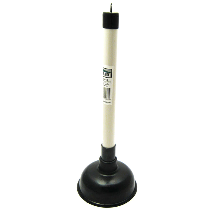 12" Plunger Unclogs Sinks Bath Tubs Tool Pump Drains Cleaner Shower Plumbing New