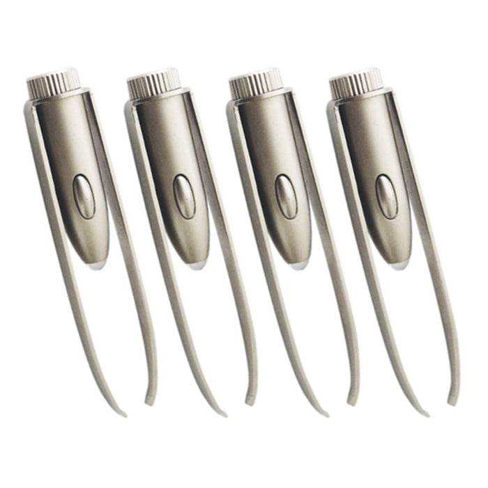 3 Stainless Steel Make Up LED Light Eyelash Eyebrow Hair Removal Lighted Tweezer