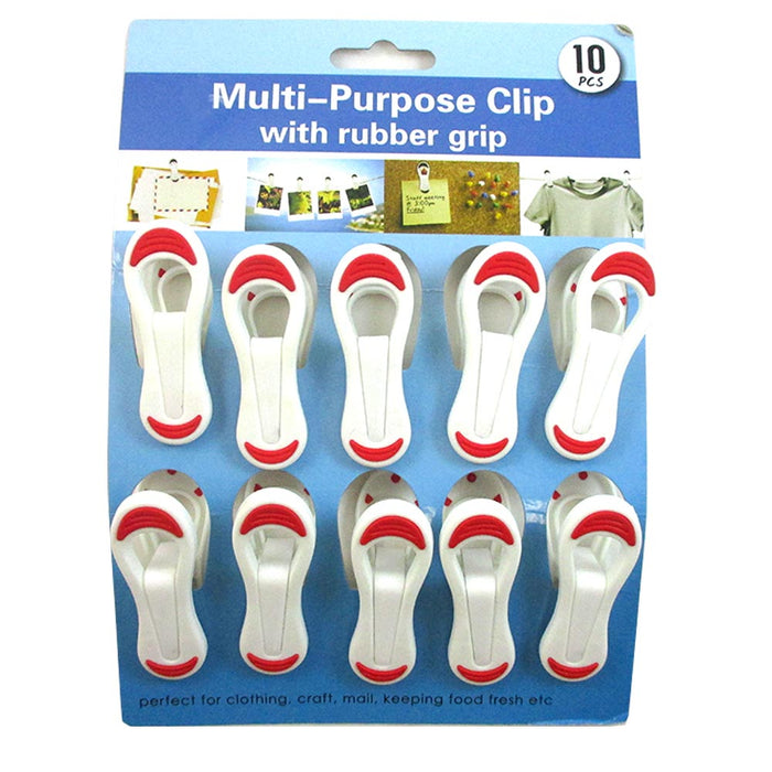 20 Kitchen Chip Snack Food Storage Sealing Bag Clips Clamps Multi Purpose Craft