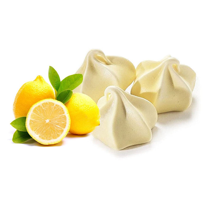 4 Pk Lemon Flavor Meringues Cookies Gluten Nut Fat Free 80 Calories Sweet Treats