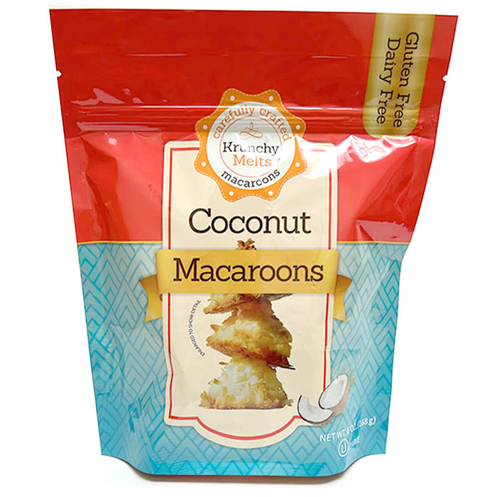 1 Pk All Natural Macaroons Coconut Cookies Gluten Dairy Free 70 Calories Snacks