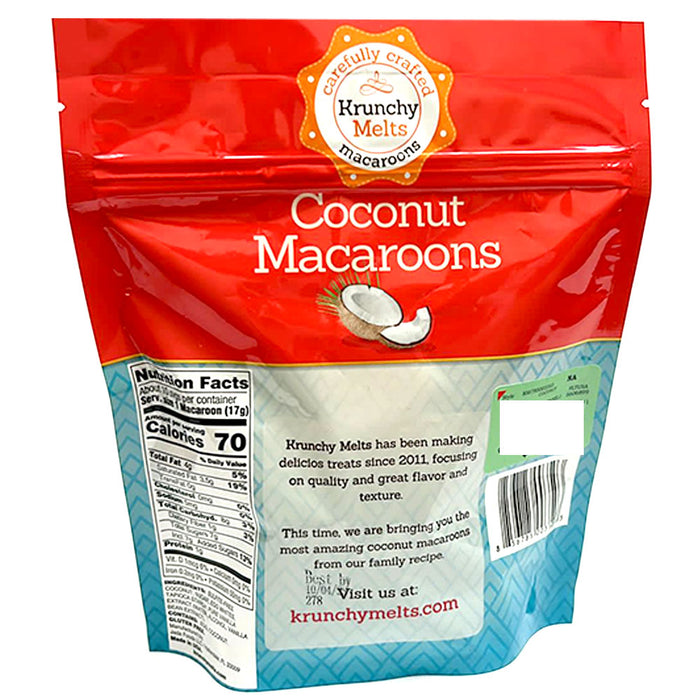 3Pk Gourmet Coconut Macaroons All Natural Cookies Gluten Dairy Free Treat Kosher