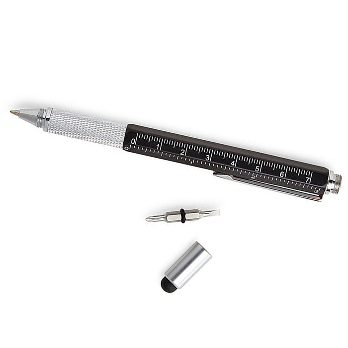5-in-1 Universal Touch Screen Pen Stylus Level Screwdriver Ruler Architect Gifts